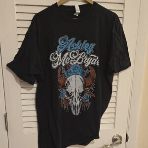 NWOT Ashley McBryde Black Graphic T-Shirt